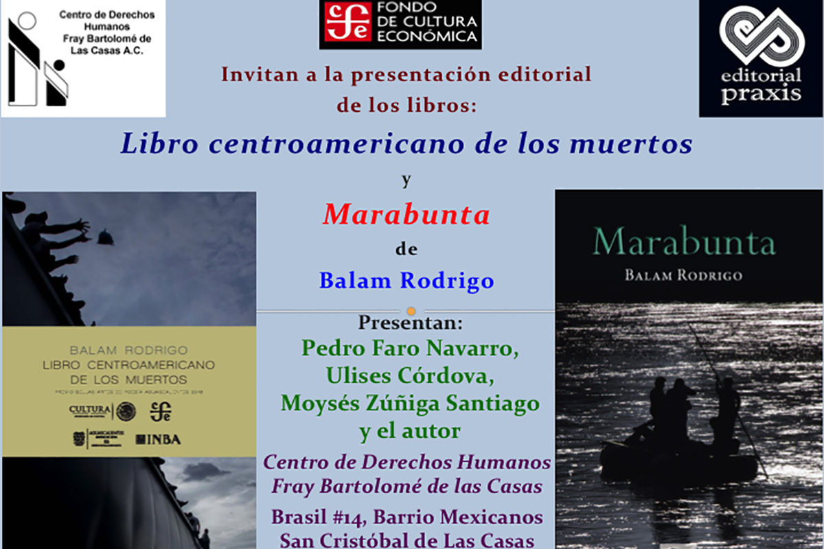 Poemas a migrantes, de  Balam Rodrigo