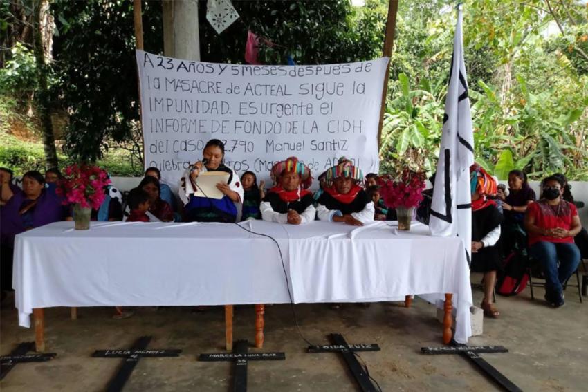 Los autores intelectuales de la Masacre de Acteal deben ser investigados
