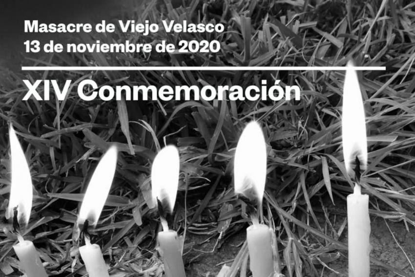 Por la memoria de la masacre en Viejo Velasco