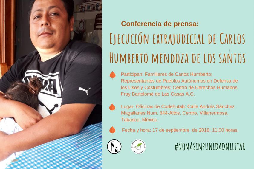 Ejecución extrajudicial de Carlos Humberto Mendoza de los Santos
