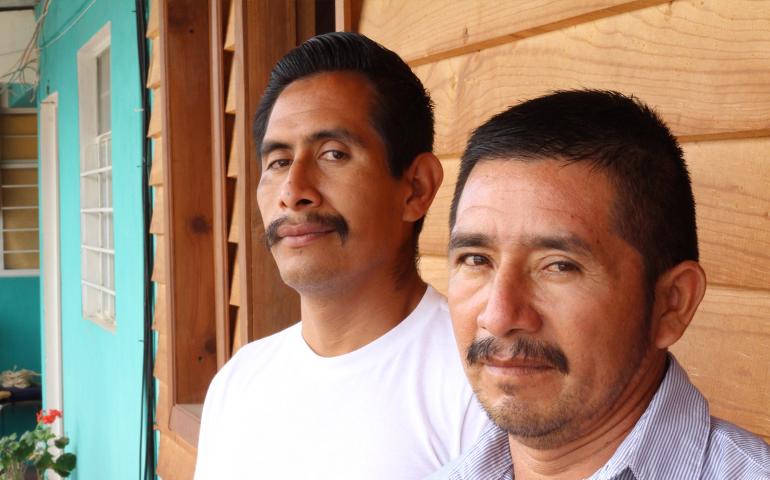 Cesar y José Luis, defensores comunitarios